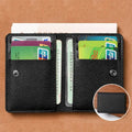 Super Slim Soft Leather Wallet for Men Mini Credit Card Purse