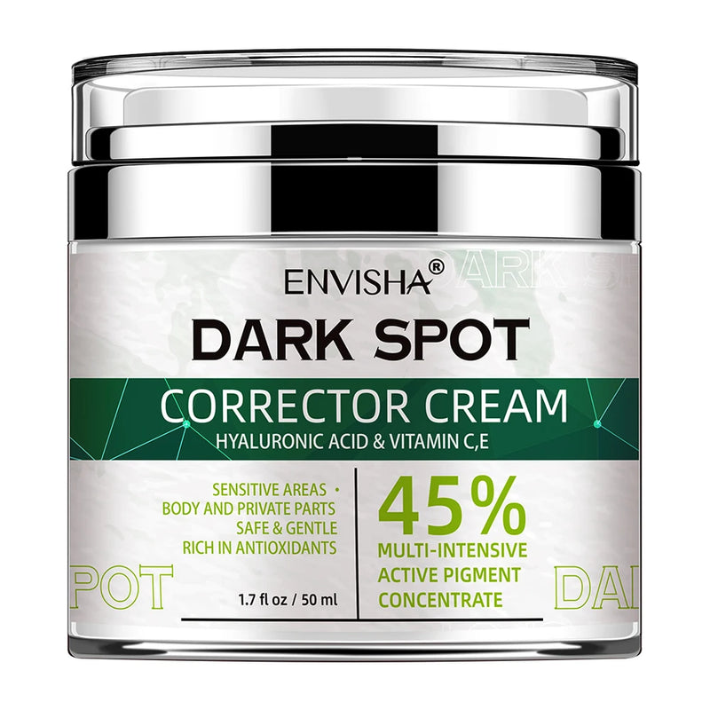 ENVISHA cream to remove melasma, dark spots. Anti-aging, reduces pores