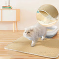 Cat Litter Mat Waterproof Double Layer Pet Litter Box Clean Pad Cat Products Accessories