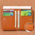 Super Slim Soft Leather Wallet for Men Mini Credit Card Purse